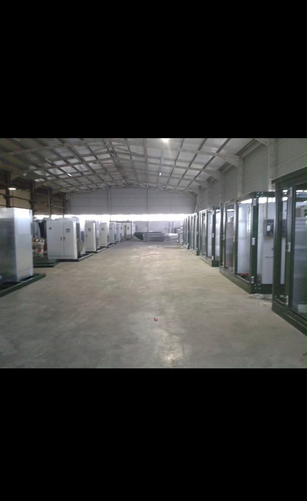 Factory equipment assembly area
