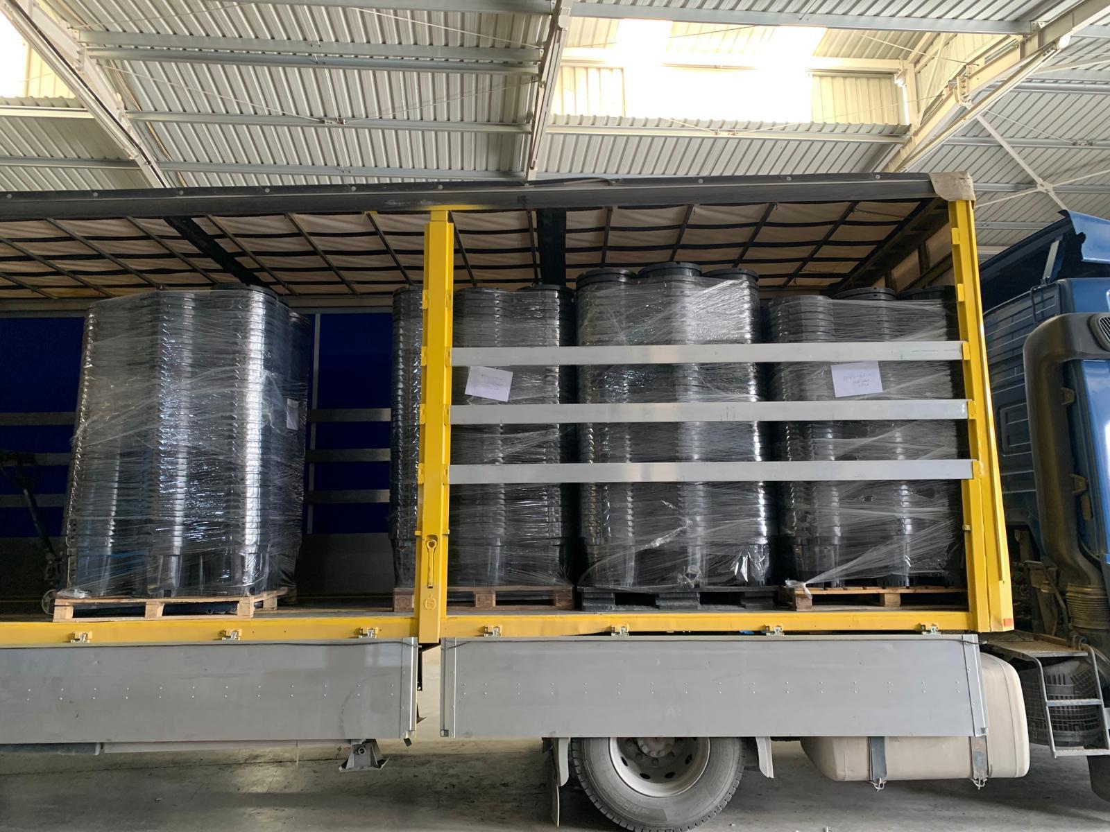 SERSİS 35 smart plant pots loaded and ready for delivery