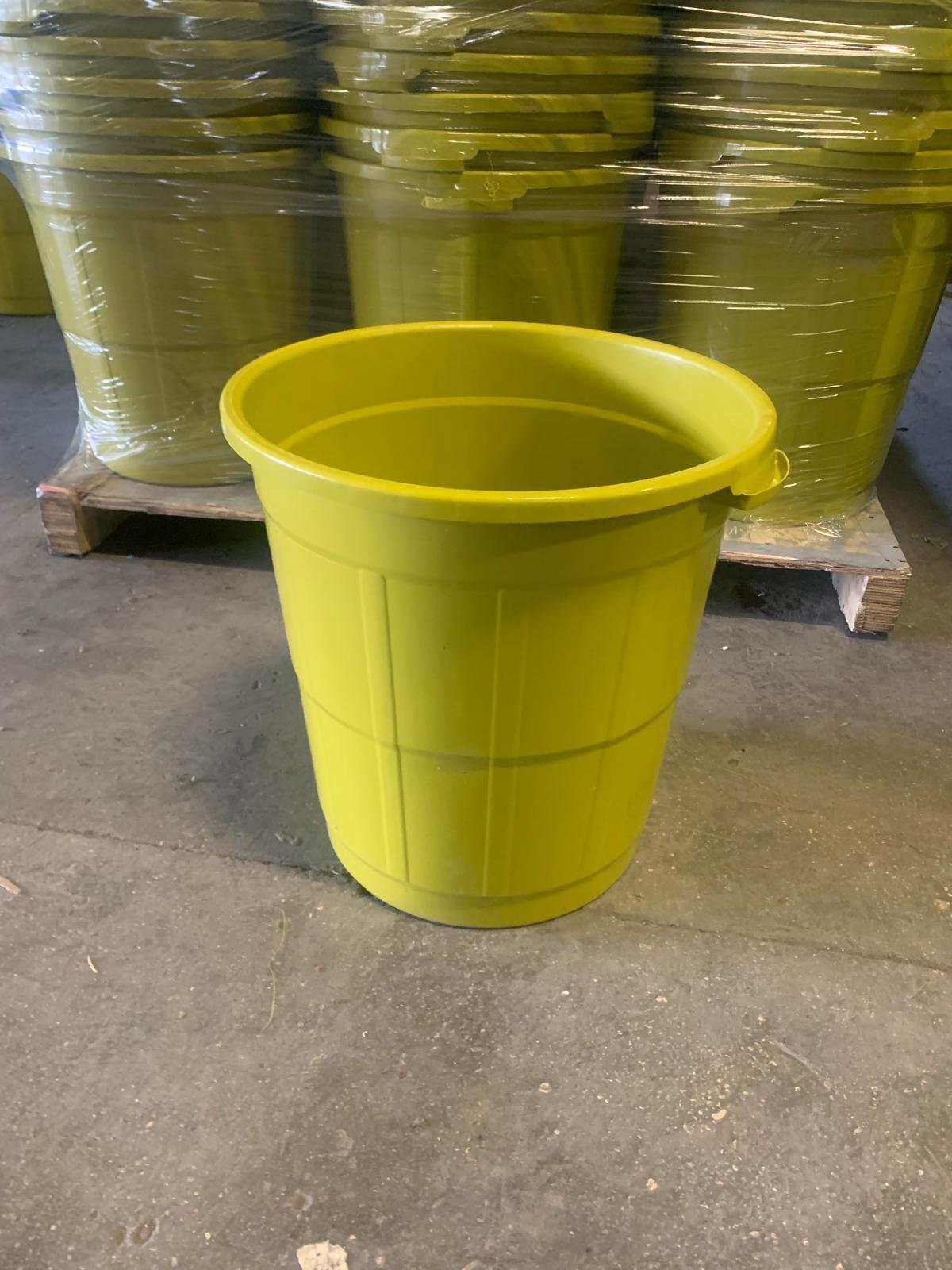 Yellow SERSİS 40 L Multipurpose Plastic Container